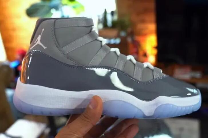 jordans cheap -Real Jordan 11 Reduced Concrete Grey for sale