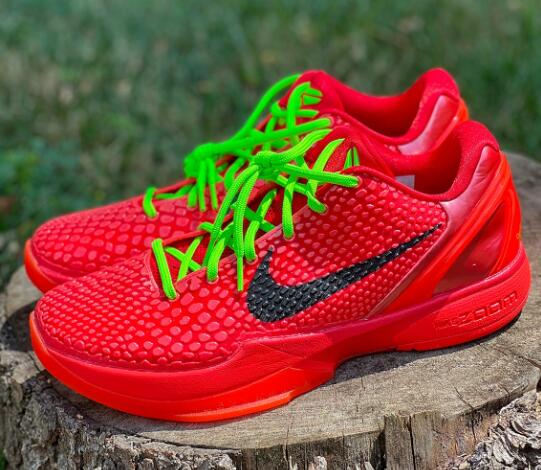 Cheap Kobe 6 Protro Reverse Grinch footwear
