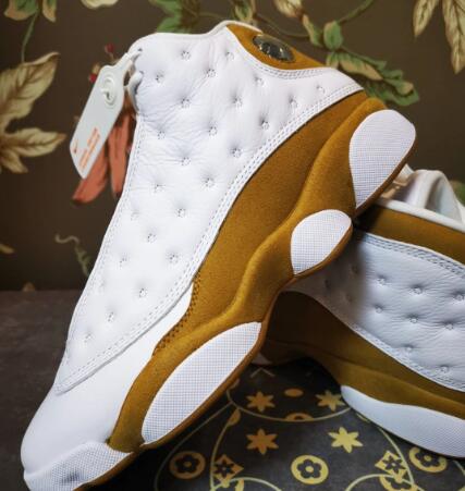 The Air Jordan 13 White Wheat mirrors on sale