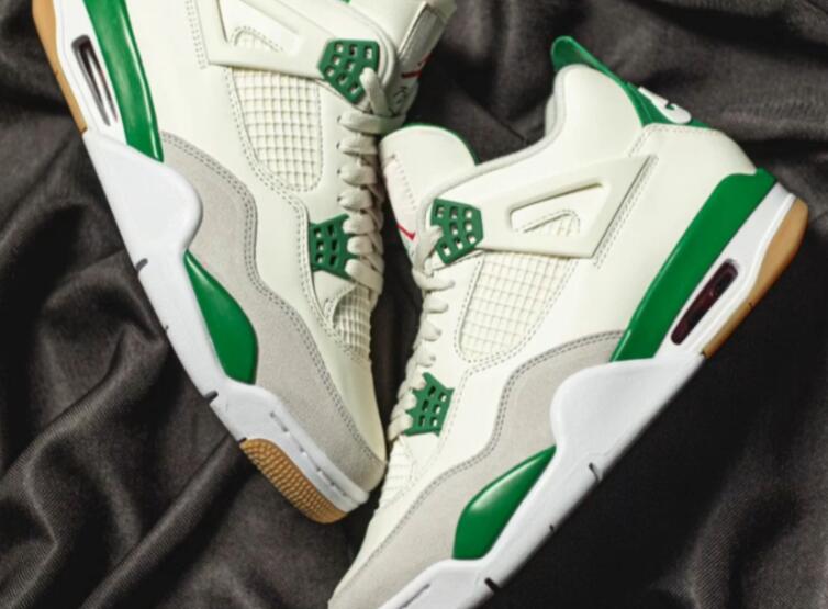 The SB x Air Jordan 4 Pine Eco-friendly footwear for cheap