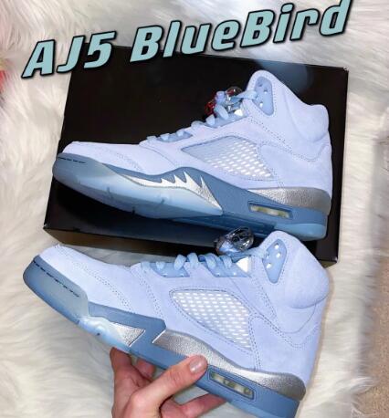cheap Air Jordan 5 WMNS Bluebird Fresh as well as Versatile