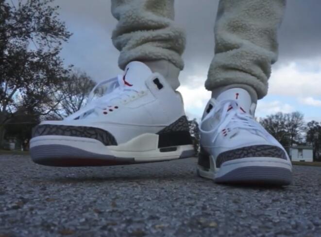 cheap jordans online -Air Jordan 3 White Cement Reimagined