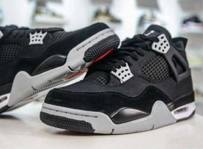 real cheap jordans with retro air jordan 4 Military Black