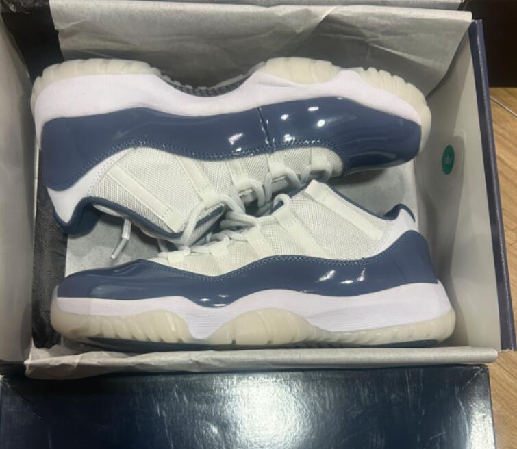 cheap authentic jordans -Air Jordan 11 Low Diffused Blue release