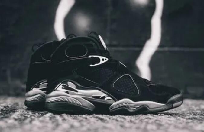 real cheap jordans -Air Jordan 8 retro Chrome black