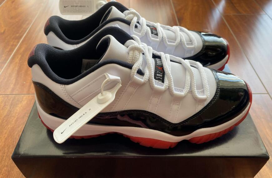 cheap real jordans -New Air Jordan 11 Low Concord Bred With Online