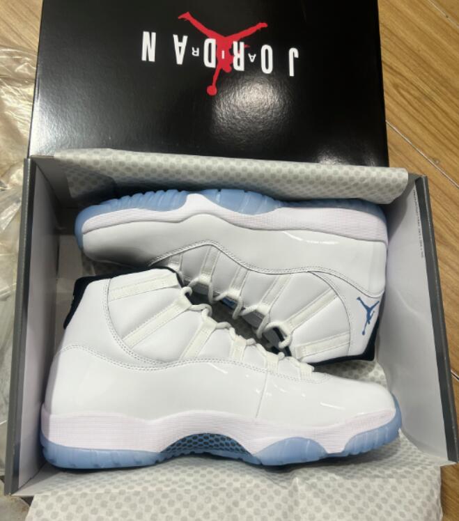 cheap real jordans -Air Jordan 11 Retro Legend Blue for sale